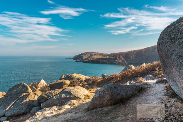 Black Sea shore Beglik Tash